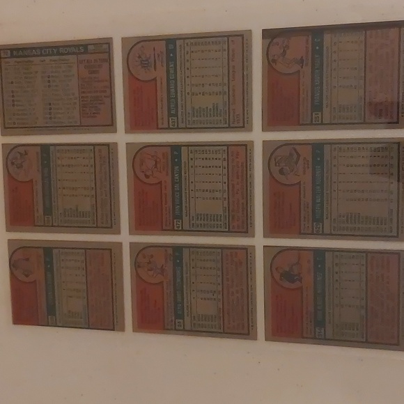 Kansas City Royals 1975 Topps Trading Cards - Picture 4 of 11